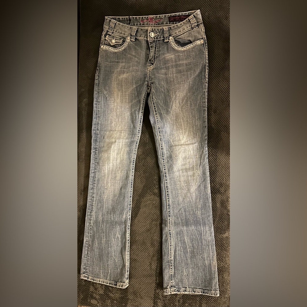 Stylish Distressed Denim Jeans